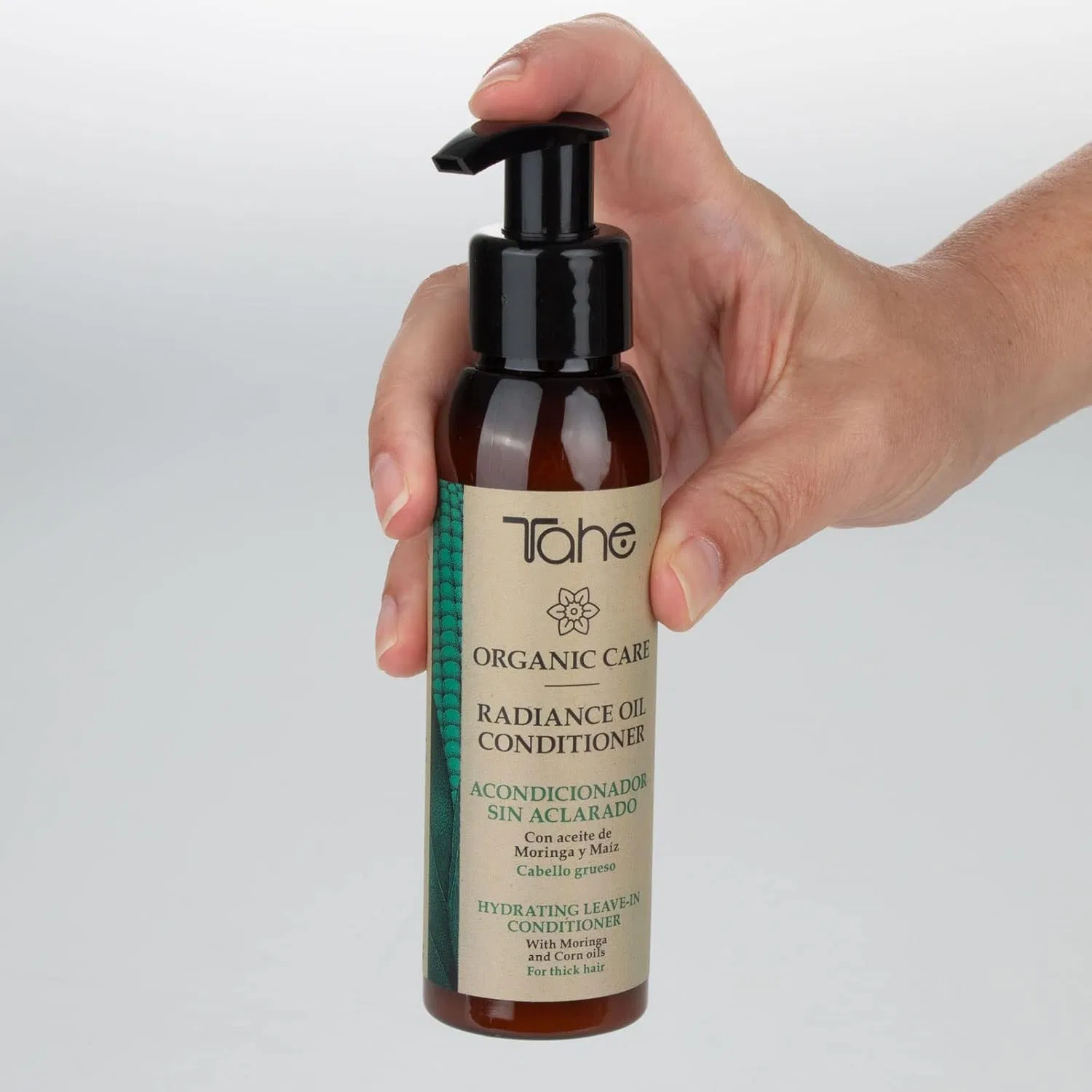 Несмываемый увлажняющий кондиционер Tahe Organic Care Radiance Oil Conditioner Tahe — фото 4