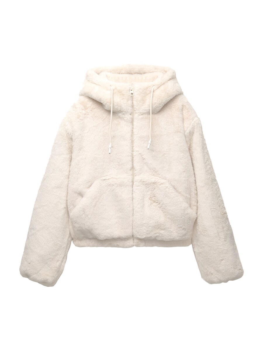 

Куртка межсезонная Pull&Bear, экрю