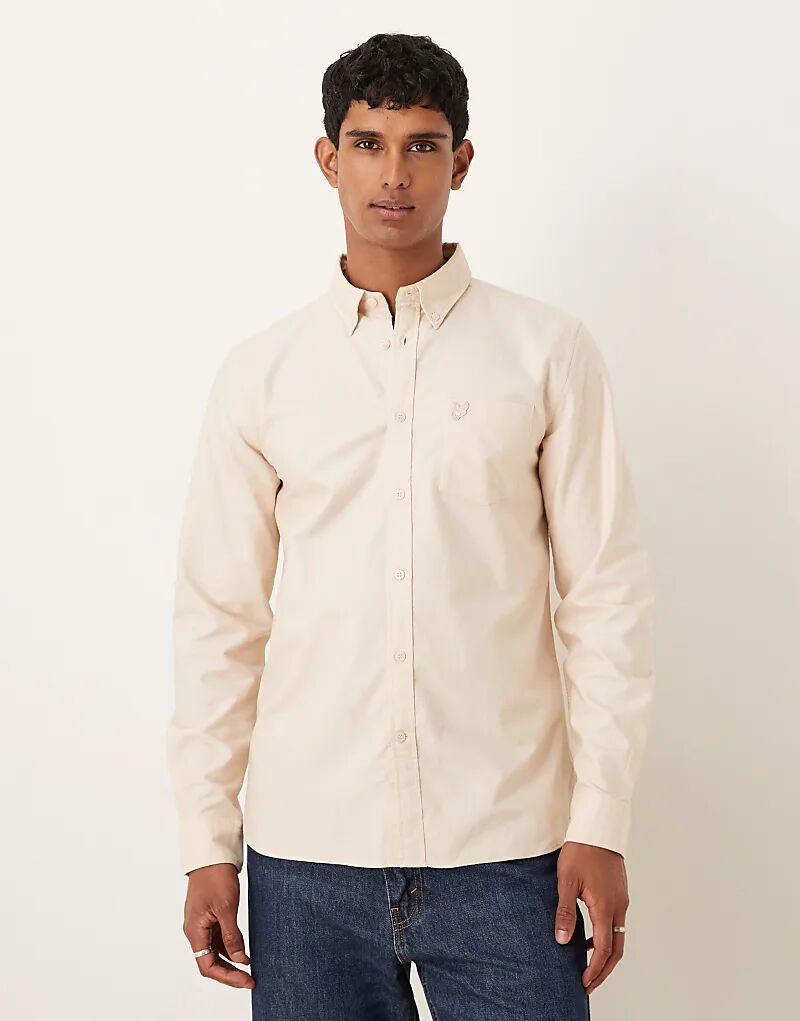 

Рубашки Lyle & Scott Ls из тканого материала, однотонные, с принтом орла, однотонные, оксфордские, розового оттенка x891