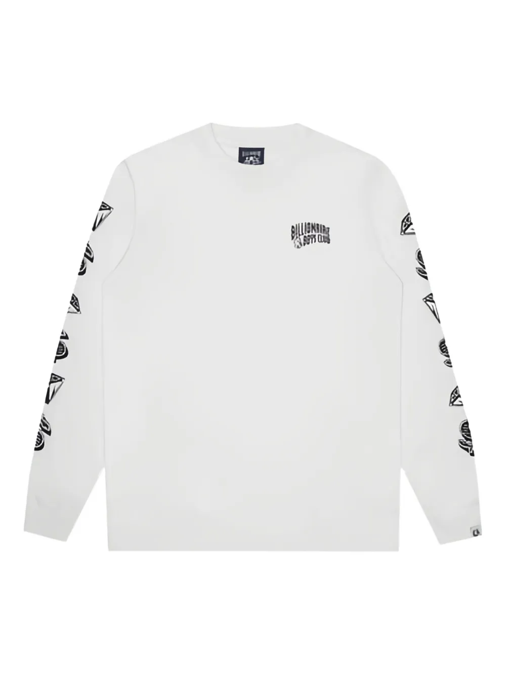 

Футболка с длинным рукавом и графическим принтом Billionaire Boys Club, белый