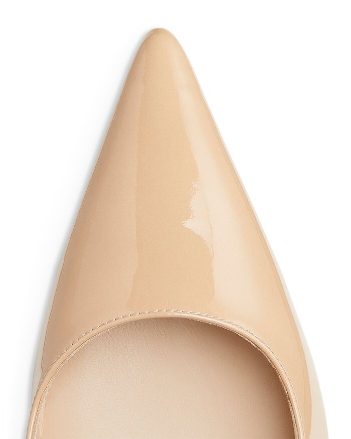 Женские туфли-лодочки Stuart 75 с острым носком на высоком каблуке Stuart Weitzman — фото 4
