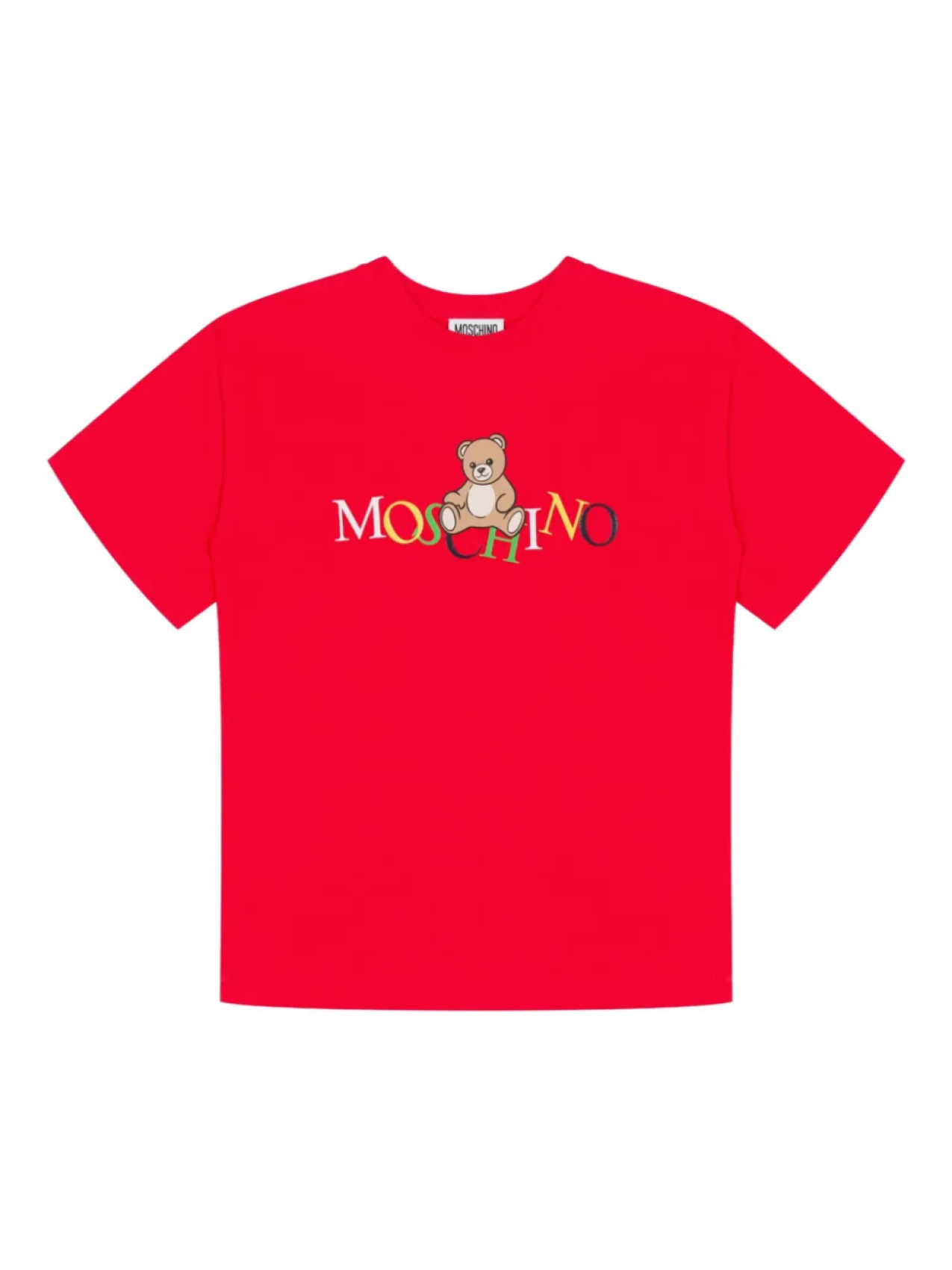 

Moschino Kids футболка с логотипом