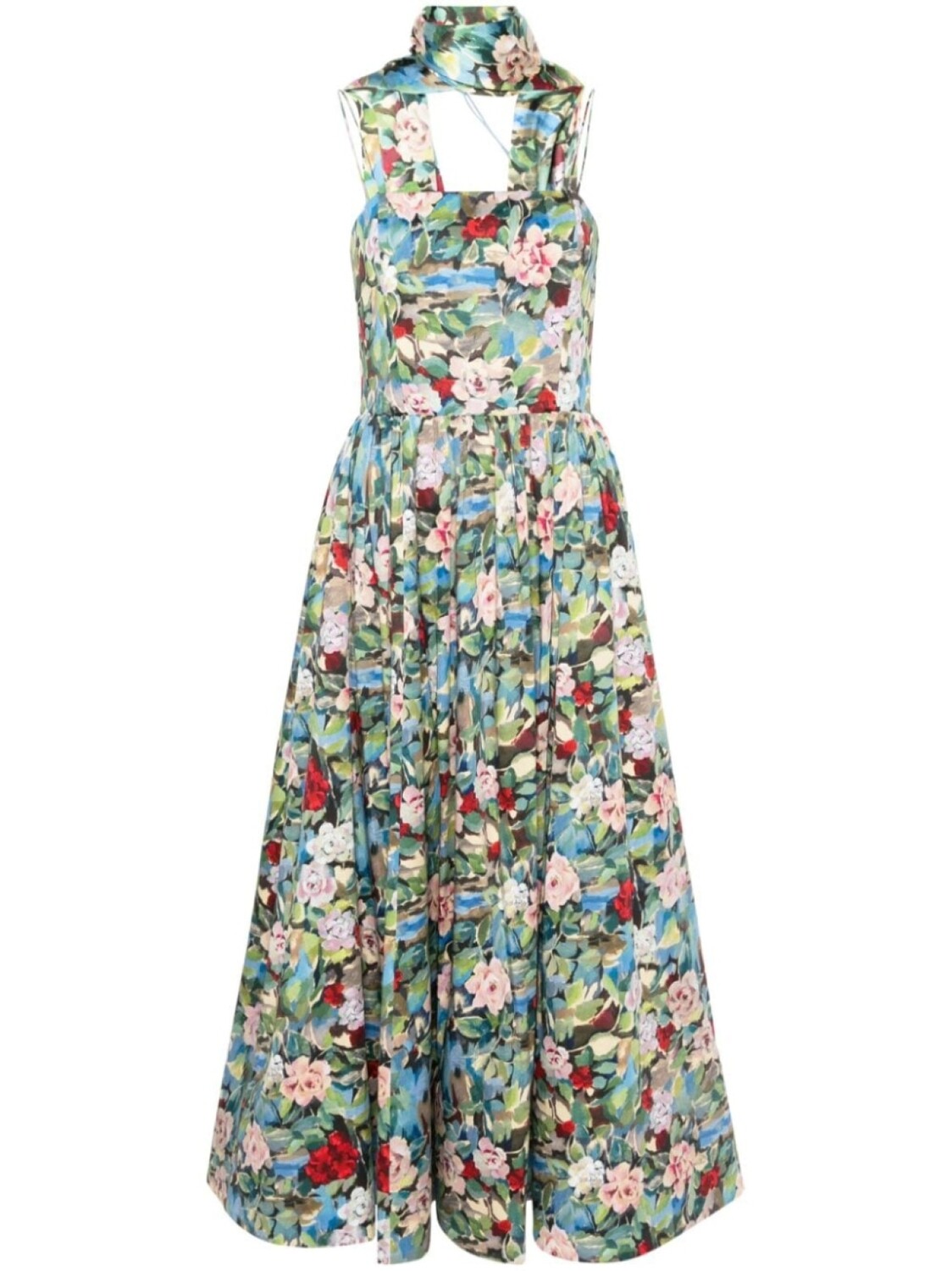 

alice + olivia платье Glynis на тонких бретелях, синий