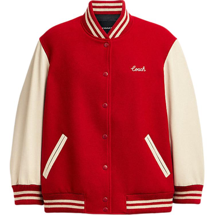 

COACH Красная женская куртка SS24, Red