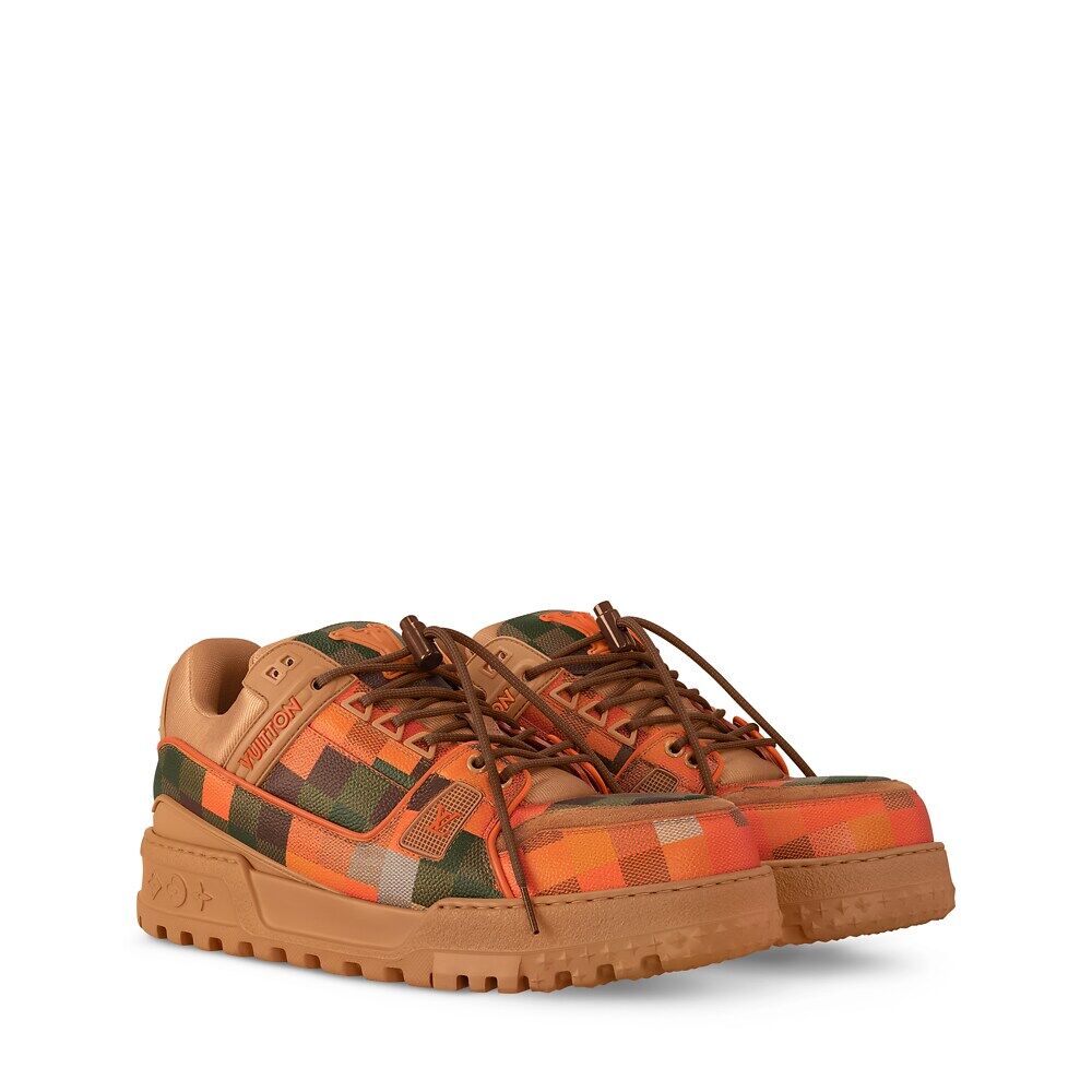 

Кроссовки LV Trainer Maxi Louis Vuitton, оранжевый