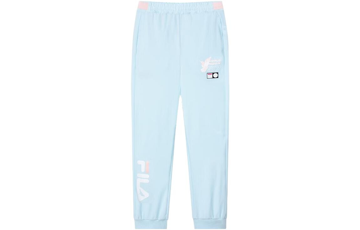 

Детские трикотажные спортивные штаны FILA, цвет Clear blue