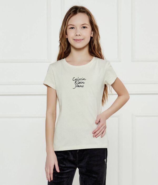 

Футболки Slim fit Calvin Klein Jeans, желтый