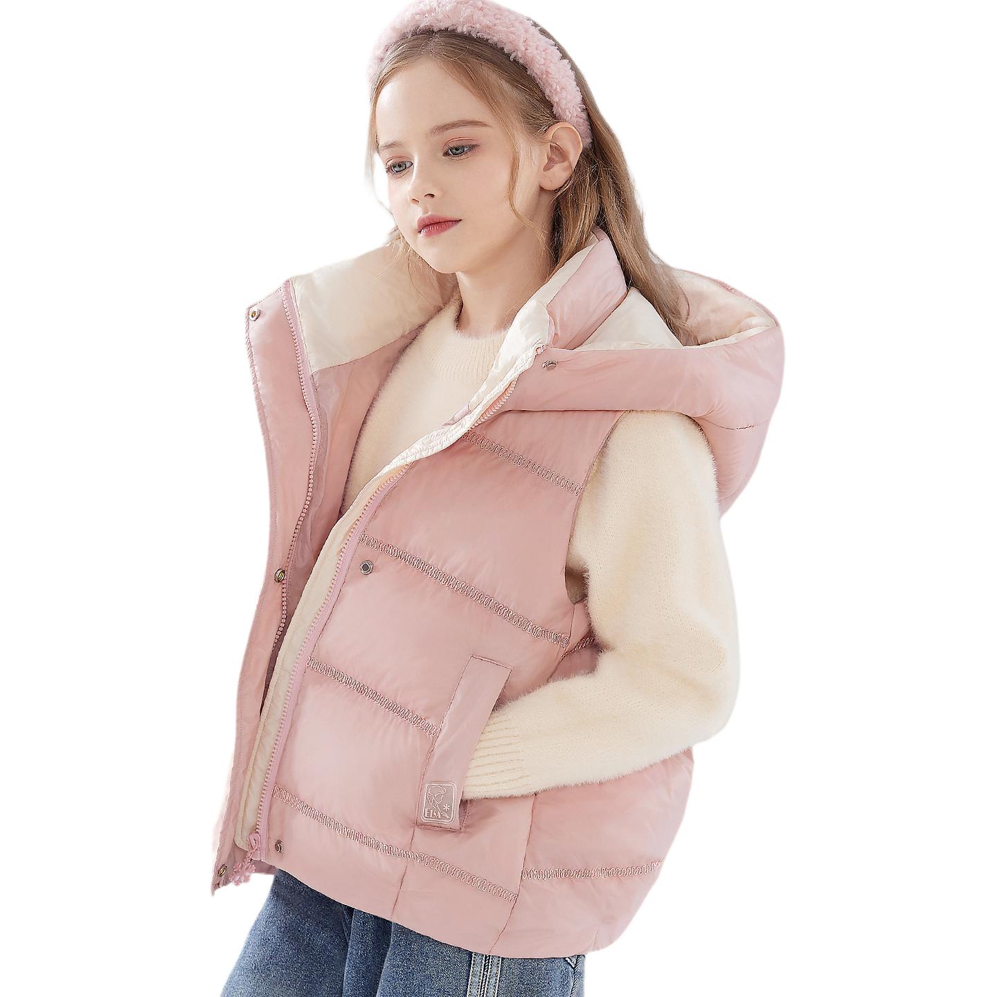

Пуховик Down Vest Frozen Fall Winter для подростков Disney, camellia розовый
