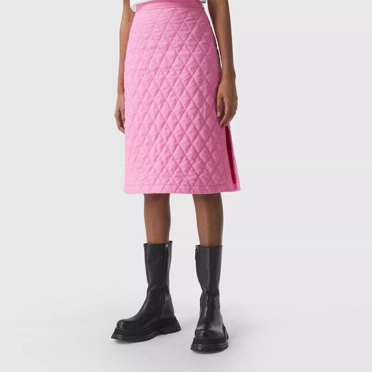 Юбка Burberry, женская, розовый — фото 4
