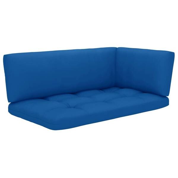 

Подушка на сиденье vidaXL 3005779-3 (3 шт), 58x10x103 см, ночной синий