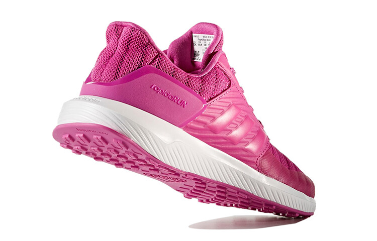 Кроссовки Rapidarun Wide K Kids, низкие, розовые Adidas — фото 4