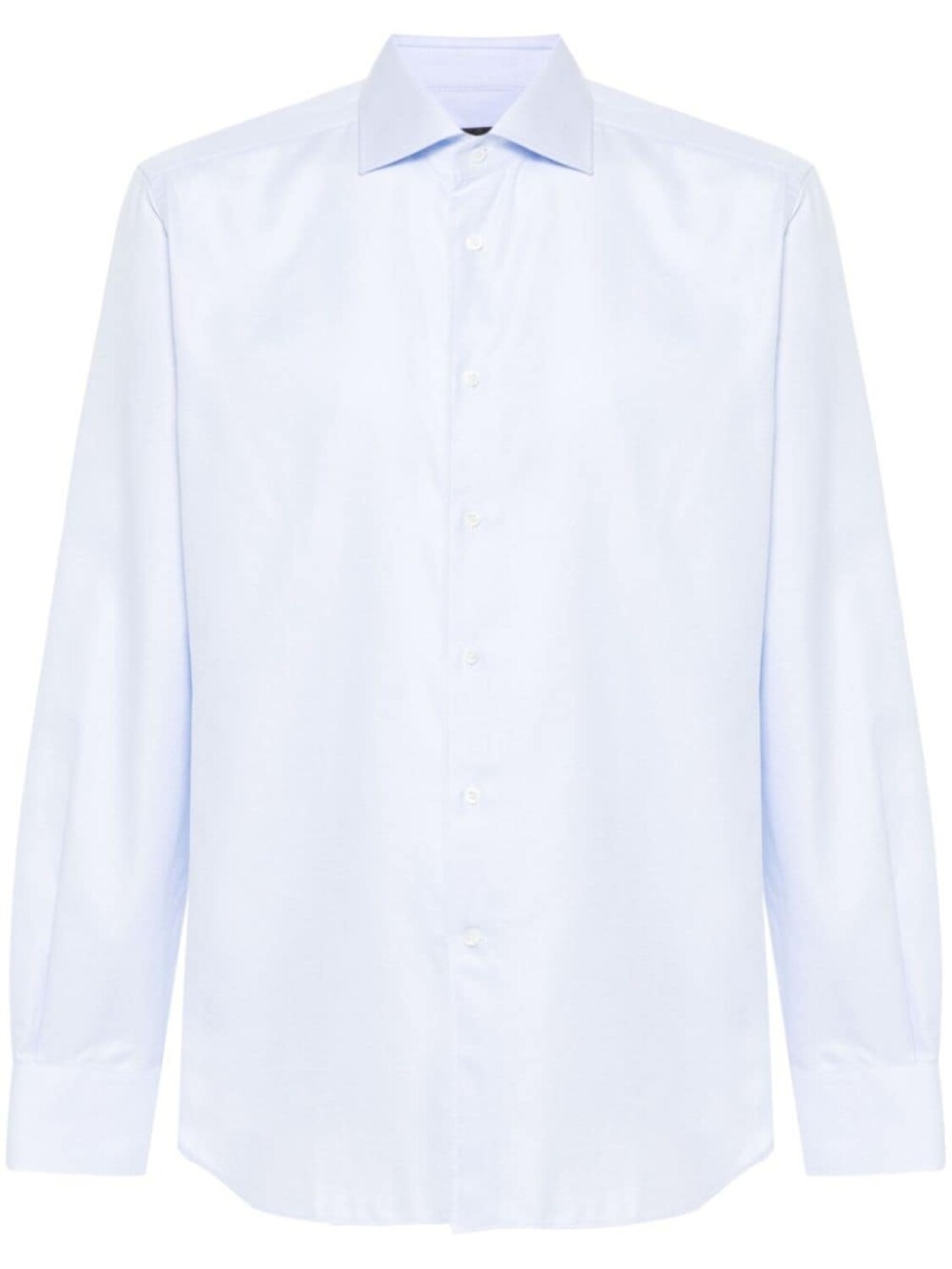 

Corneliani рубашка с узором зигзаг, синий
