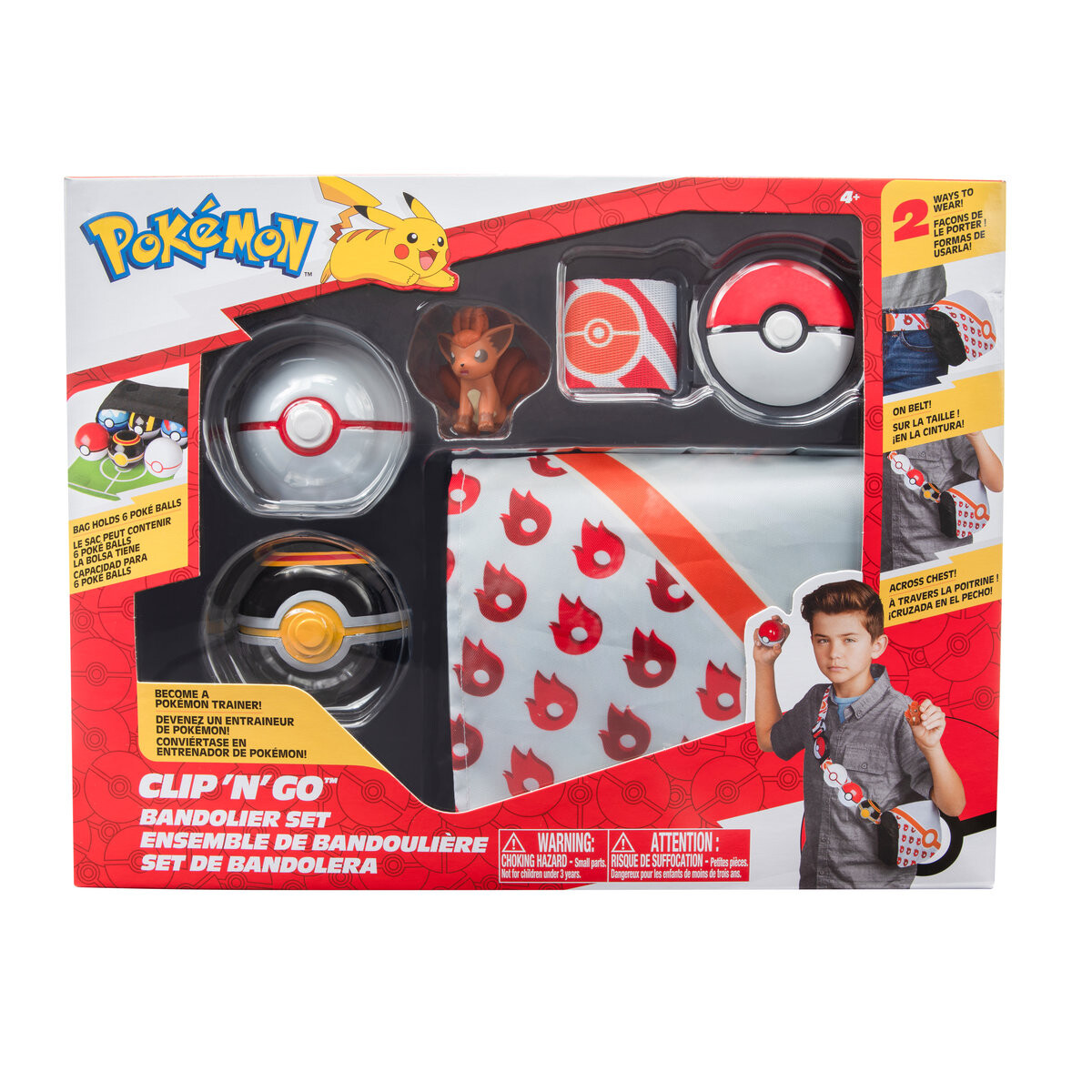 

Pokemon Bandolier Premier Ball, Luxury Ball и Vulpix Series 3, фигурка