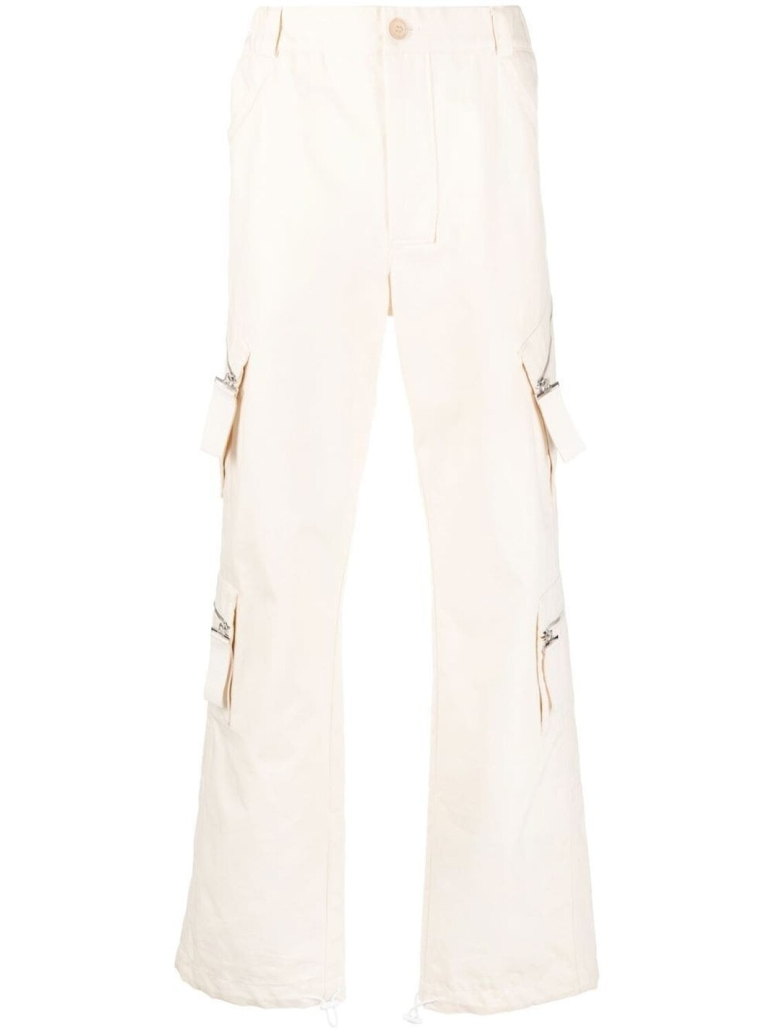 

Jacquemus прямые брюки с карманами, серый