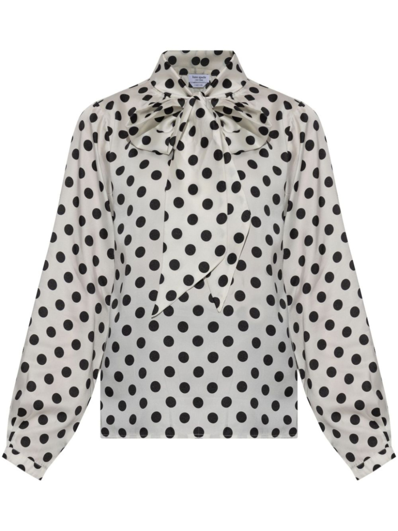 

Kate Spade блузка в горох, белый
