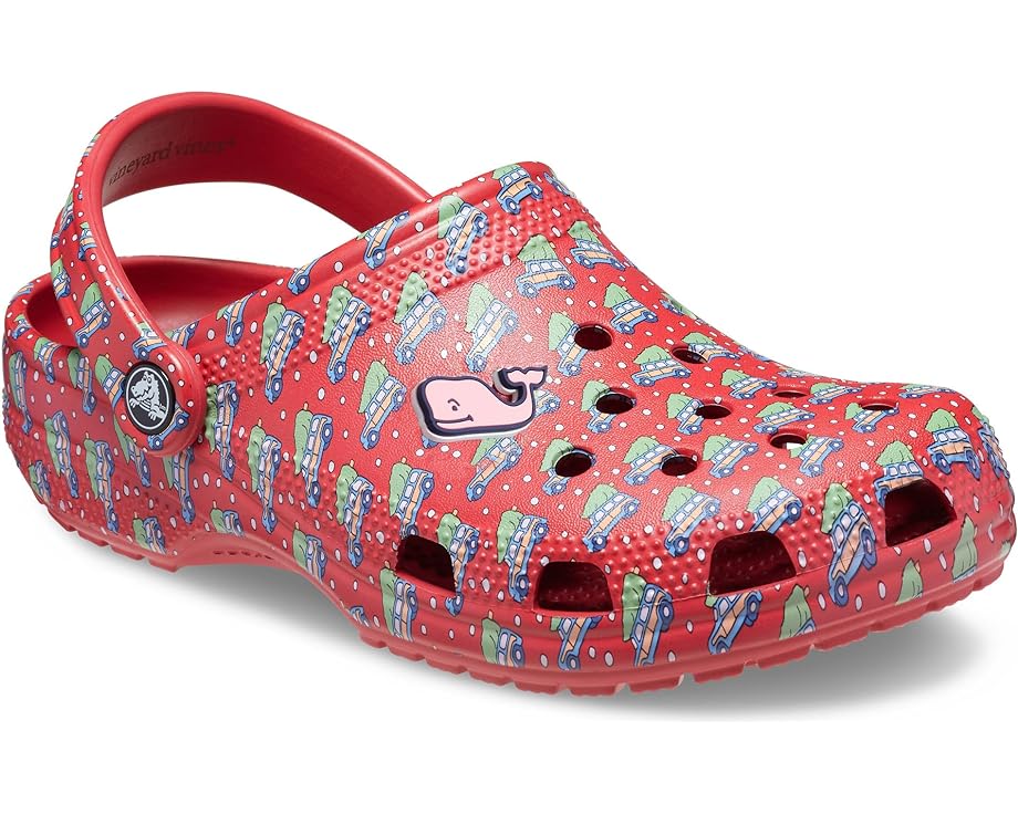 

Сабо Crocs Classic Vineyard Vines Holiday, белый