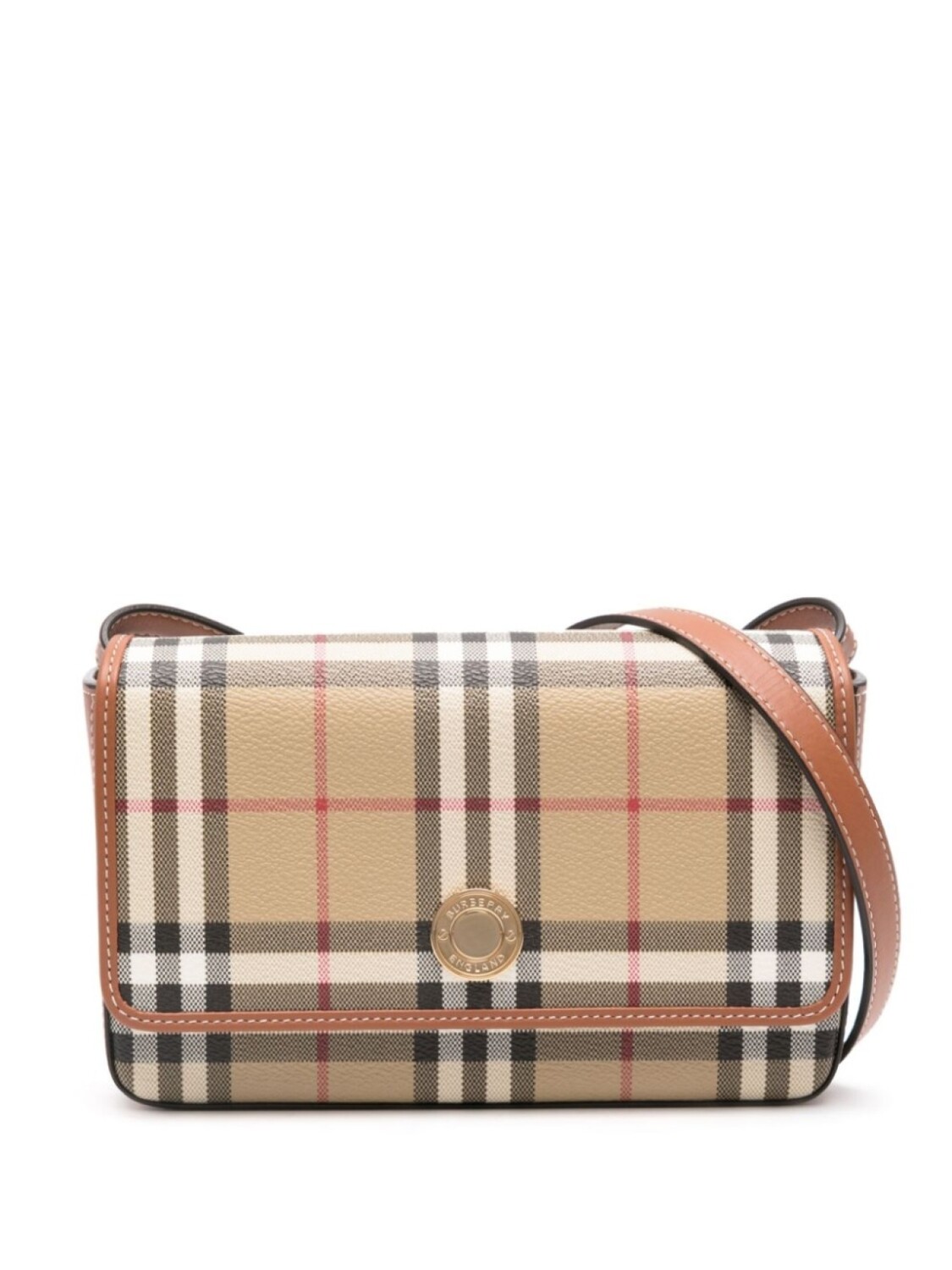 

Клатч Burberry Hampshire, нейтральный цвет