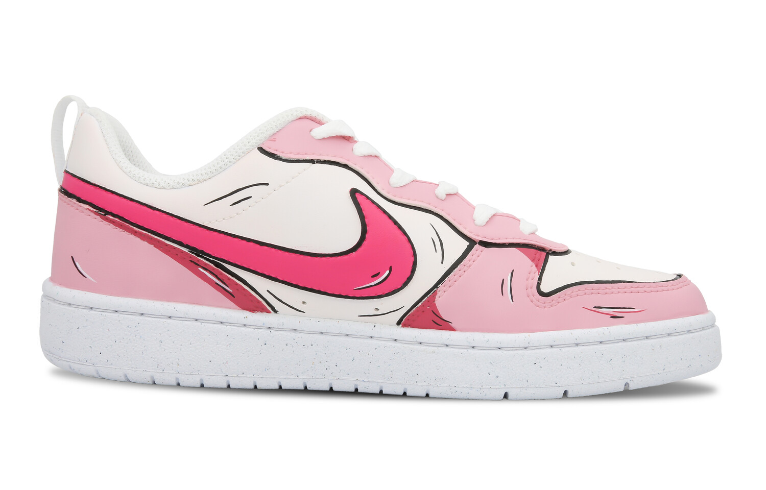 

Кроссовки Nike Court Borough Series Skateboard Shoes Women's Low-Top Khaki