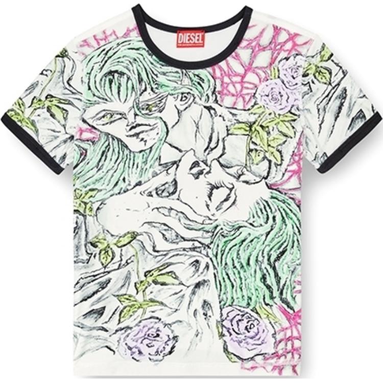 

Футболка Uncutie DIESEL, мультиколор