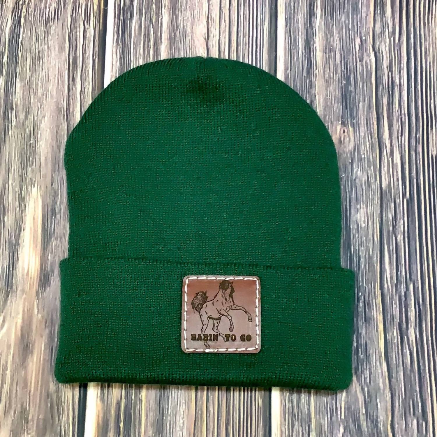 

Шапка-бини Ranchy Youth Beanie для мальчиков "Roaring To Go" зеленого цвета The Whole Herd