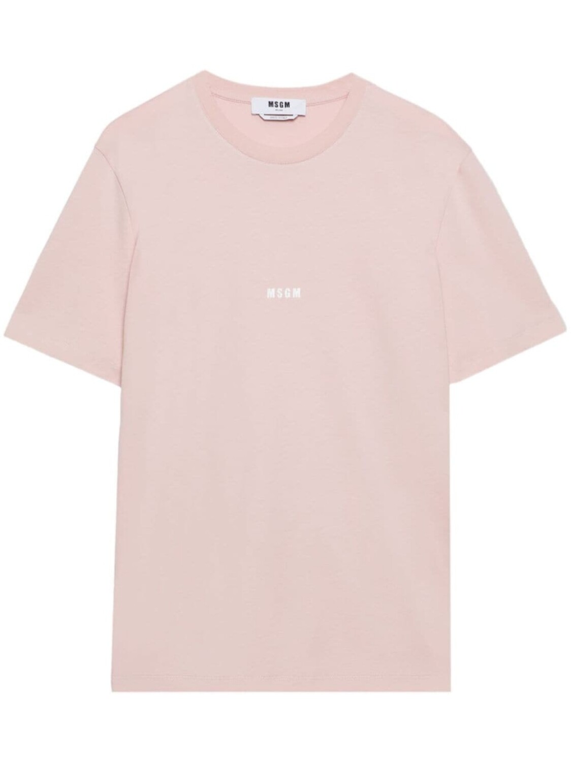 

MSGM футболка с логотипом, розовый