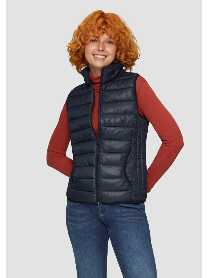 

Жилет QS Outdoor-Weste ärmellos, синий
