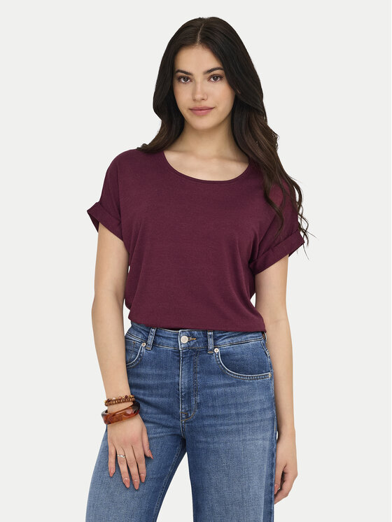 

Футболка regular fit Moster 15106662 Only, красный
