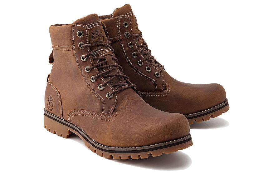 Мужские уличные ботинки Timberland с усиленной пяткой, темно-коричневый — фото 3