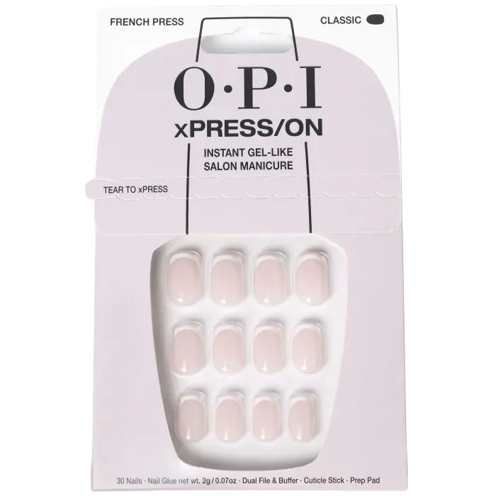 

Накладные ногти xpress/on uñas postizas Opi, цвет french press