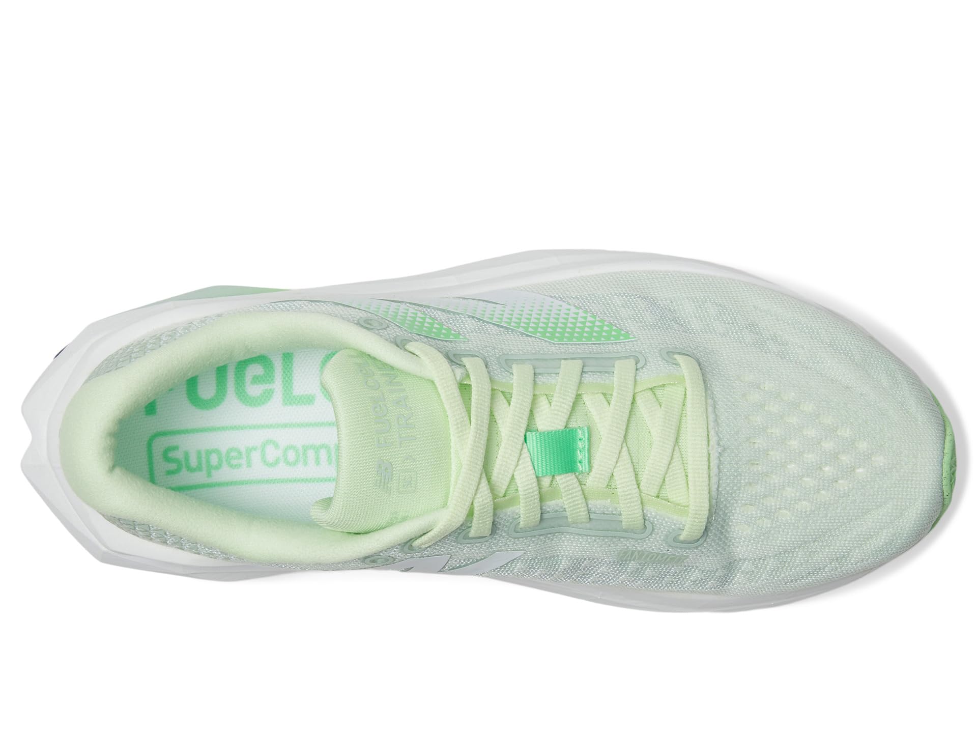 Кроссовки New Balance Fuelcell Supercomp Trainer V3, Melon Water/Clay Ash/White — фото 2