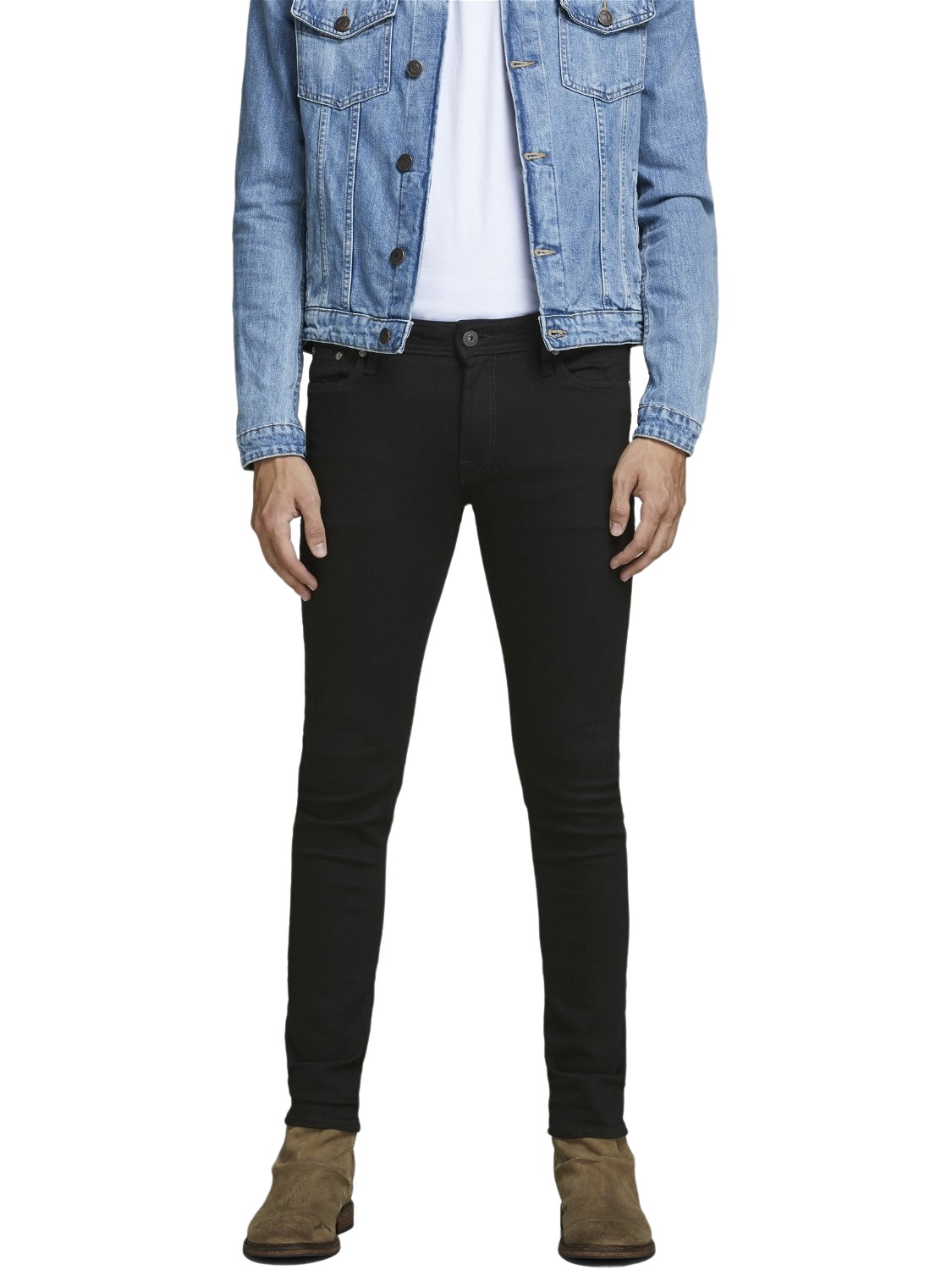 

Джинсы Jack & Jones LIAM skinny, черный