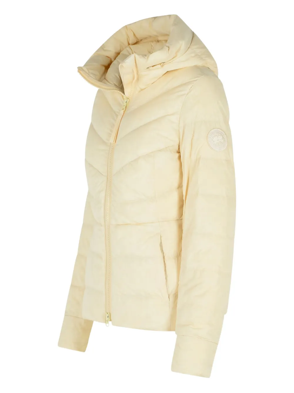 Стеганая куртка с фиксированным капюшоном Canada Goose, нейтральный — фото 3