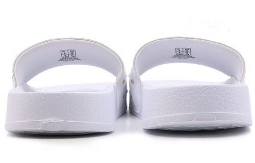 Тапочки leadcat studs slide white Puma, белый — фото 3