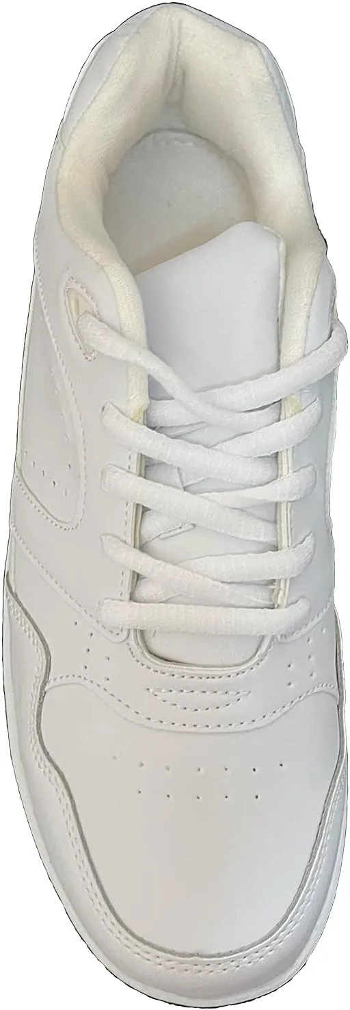 

Мужские комфортные кроссовки для ходьбы - шнурованные рабочие туфли для повседневной носки Bangka, белый