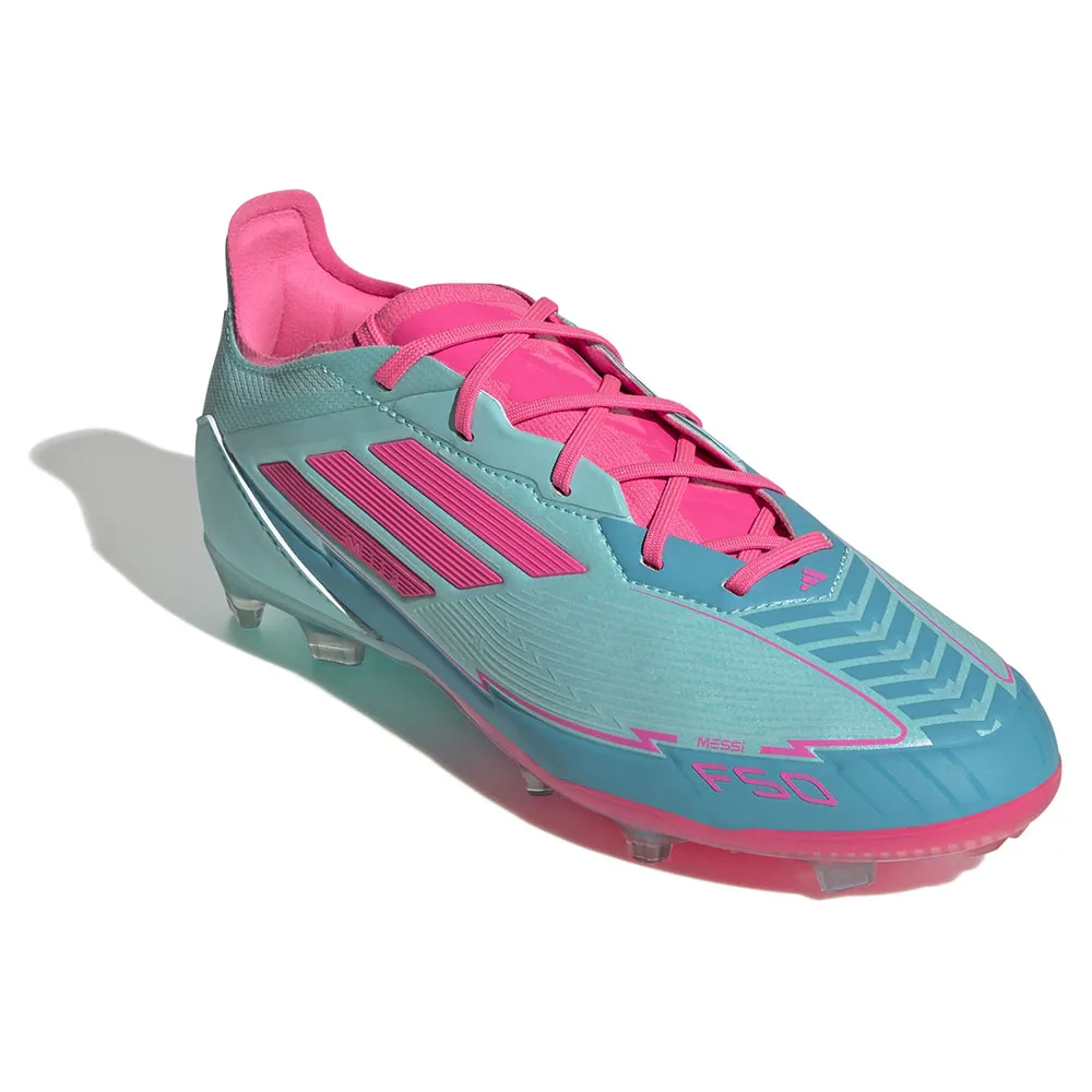 Футбольные бутсы adidas F50 Elite Messi FG kids, синий — фото 4