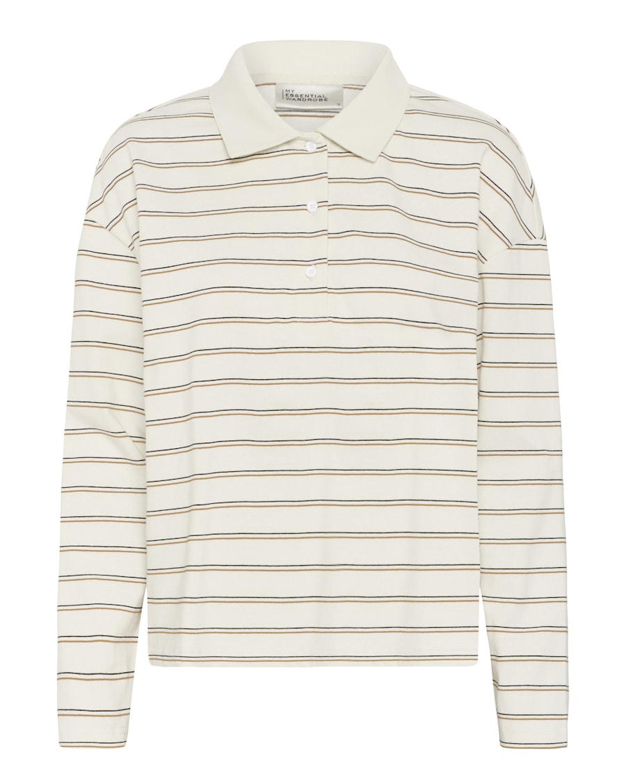 

Рубашка My Essential Wardrobe Anna, коричневый/светло-бежевый