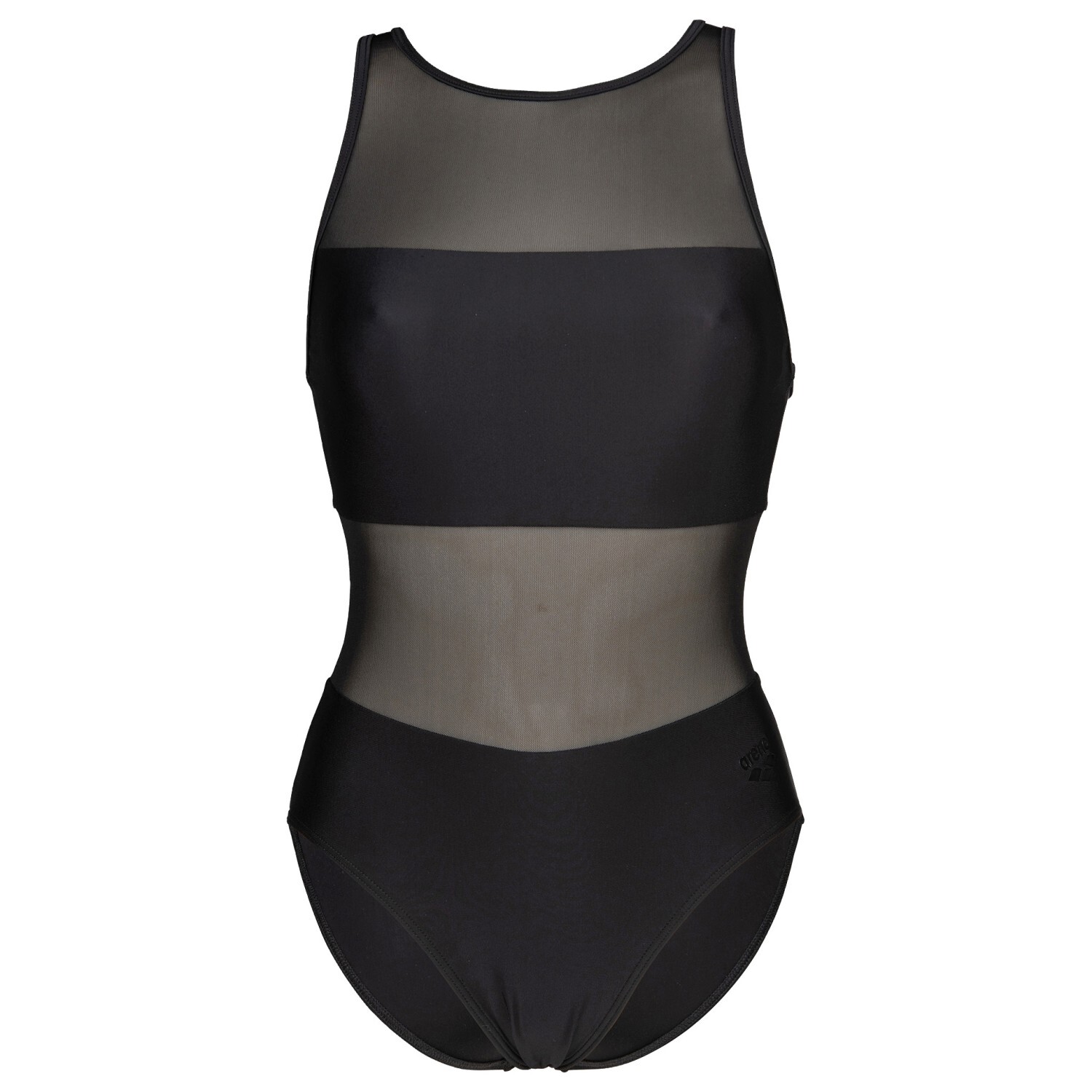 

Купальник Arena Women's Mesh Panels Swimsuit Vent Back, черный