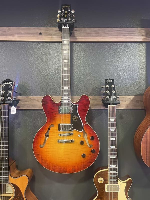 

Электрогитара Heritage H-535 Custom Core Collection - Dark Cherry Sunburst - CUSTOM SHOP -