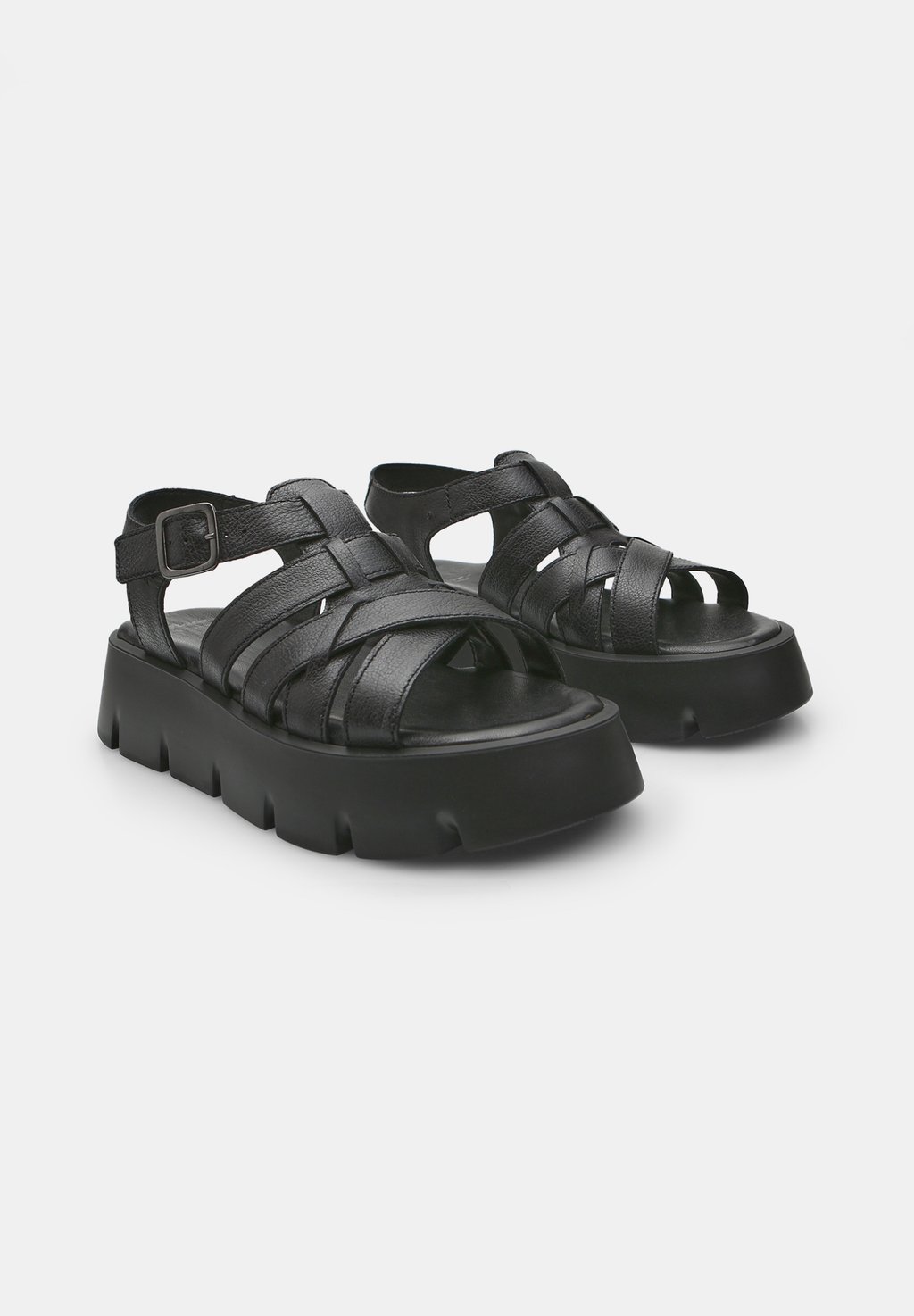 Босоножки на платформе Bata, черный — фото 2