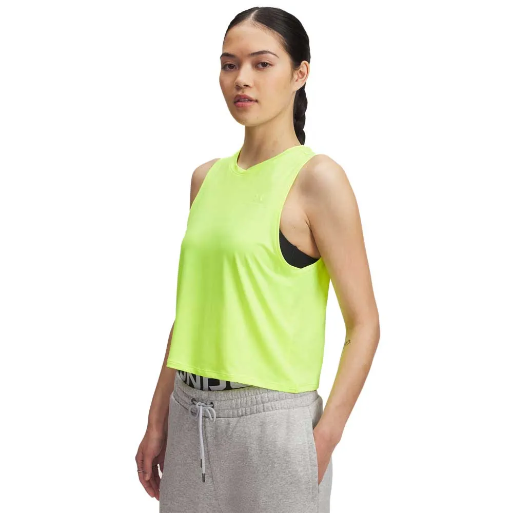 

Футболка без рукавов спортивная Under Armour Vanish Energy Crop, желтый