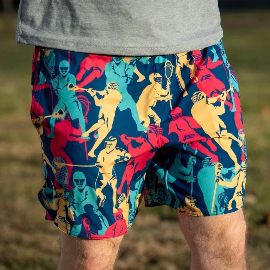 Шорты для лакросса Lacrosse Vibes, ChalkTalkSPORTS, Navy — фото 2