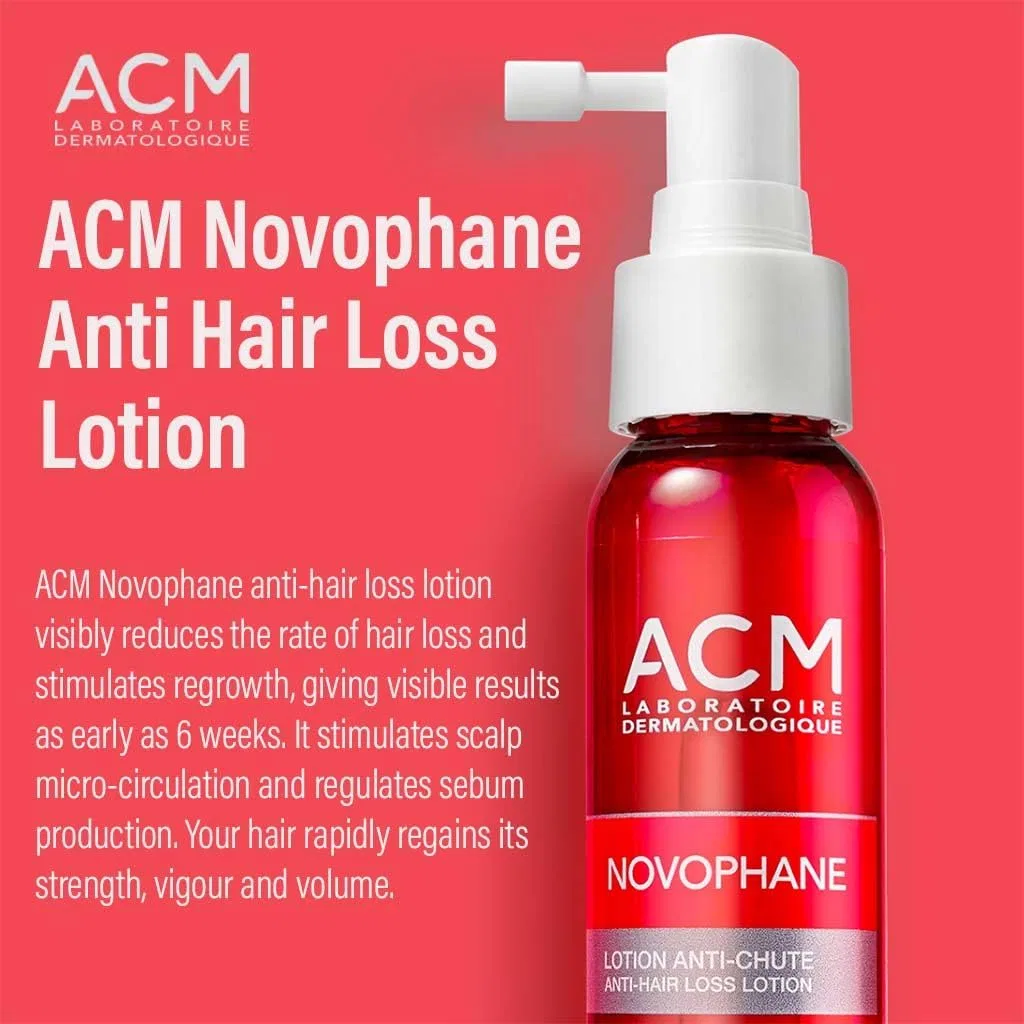 Лосьон против выпадения волос «Novophane Anti-Drop» от ACM Acm — фото 3