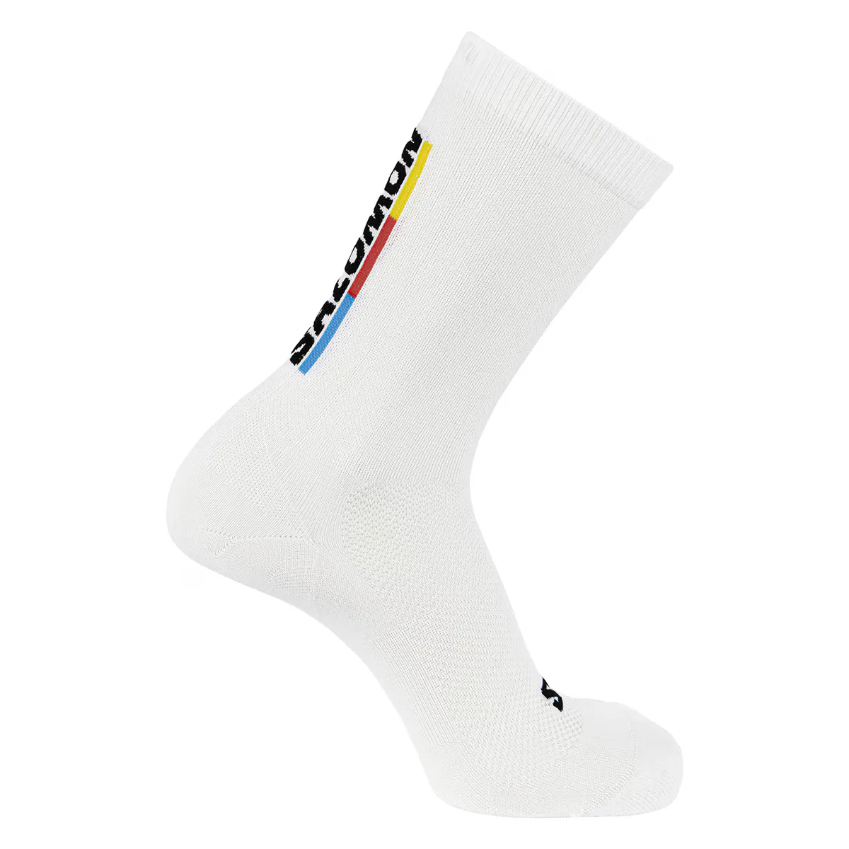 

Носки для бега унисекс Pulse Race Flag Crew Salomon, белый