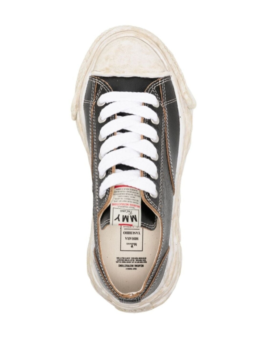 Maison MIHARA YASUHIRO массивные кроссовки Peterson 23 Original Sole, черный — фото 4