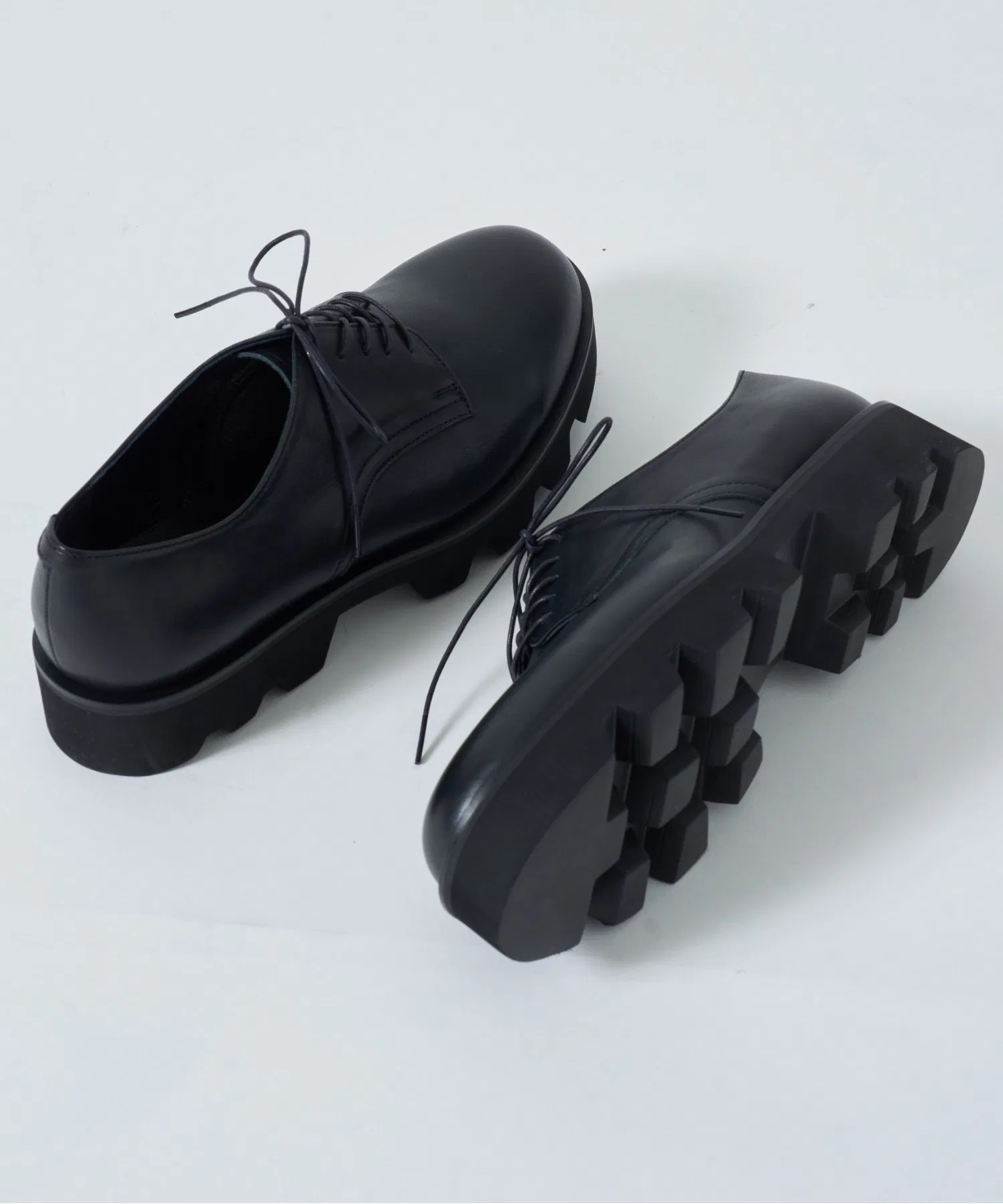 Мужские туфли PADRONE PLAIN TOE с толстой подошвой — фото 3