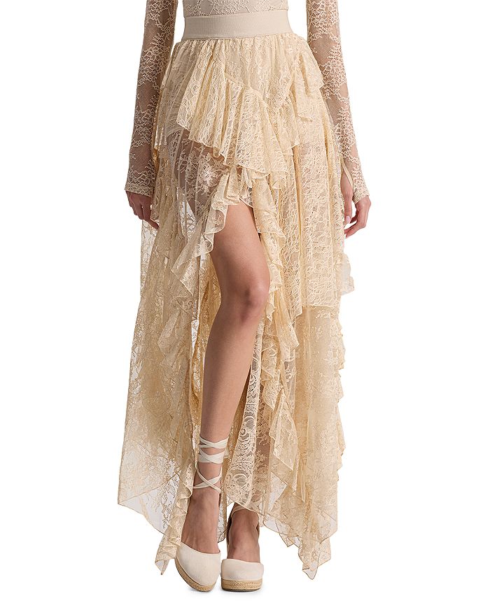 

Юбка Karys асимметричная Alice and Olivia, слоновая кость/кремовый