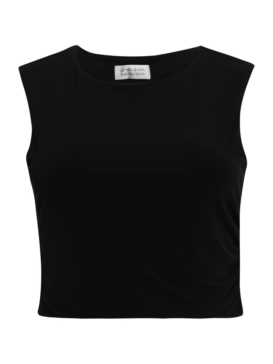 

Укороченный топ Guido Maria Kretschmer Curvy Top Suki, черный