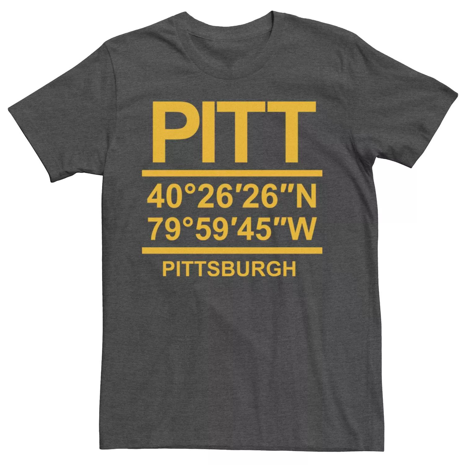 

Мужская футболка с рисунком Pitt Pittsburgh Licensed Character