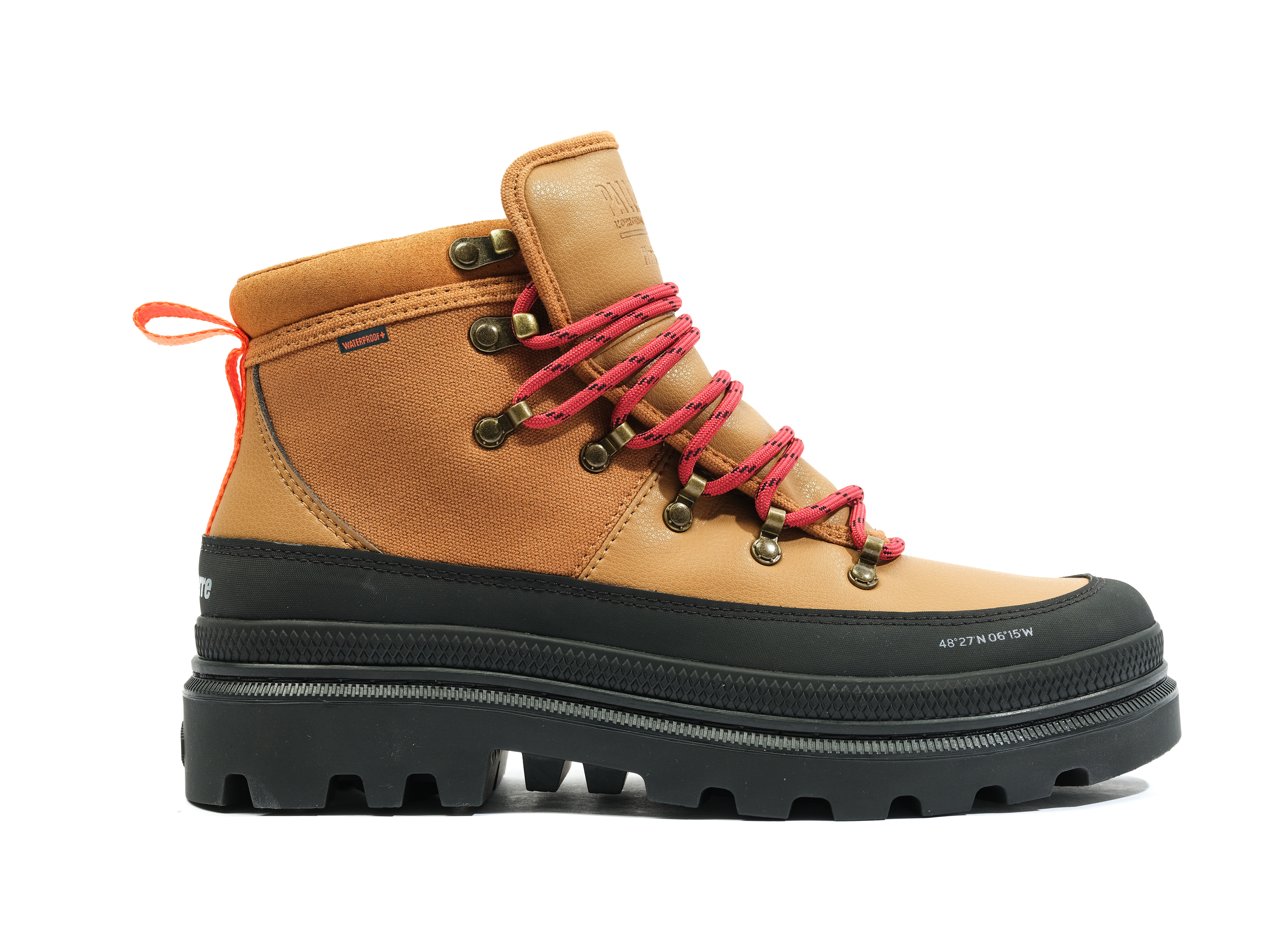 

Водонепроницаемые ботинки унисекс Pallatrooper Hiker Palladium, цвет apple cinammon