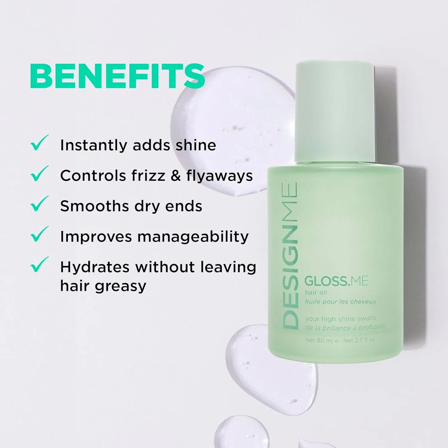 Восстанавливающая сыворотка для волос «Gloss.ME Reconstruction Hair Serum» 75 мл от Design.Me Design.Me — фото 2